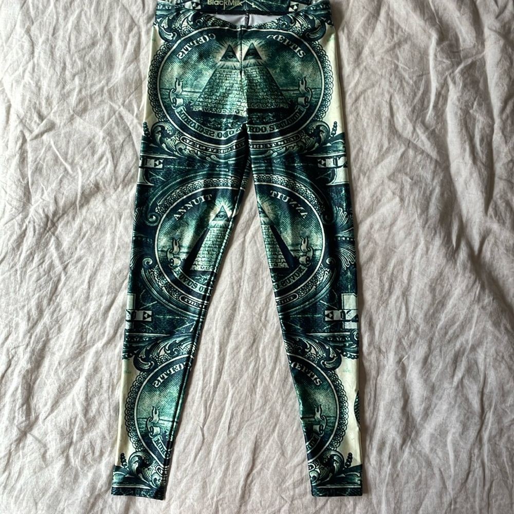 L The Dollar Leggings BlackMilk